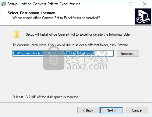 office Convert Pdf to Excel for xls(PDF转Excel转换器)