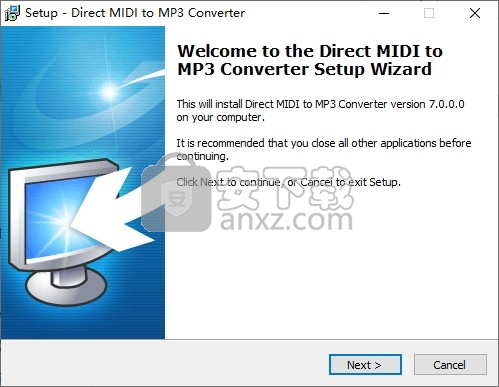 Direct MIDI to MP3 Converter(MIDI转MP3转换器)