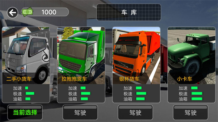 重载未来卡车驾驶