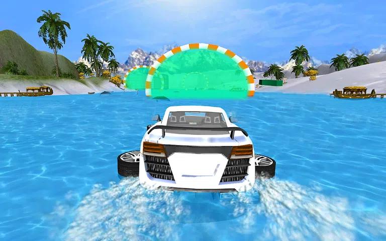 漂浮的汽车冒险