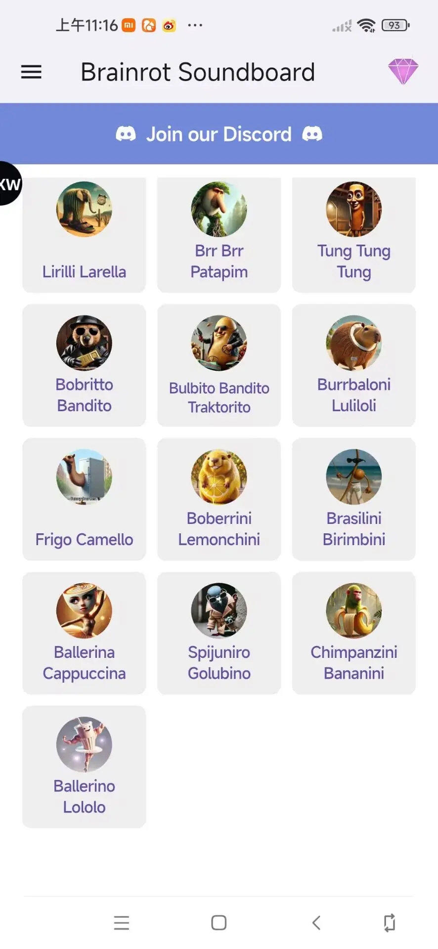 Brainrot Soundboard