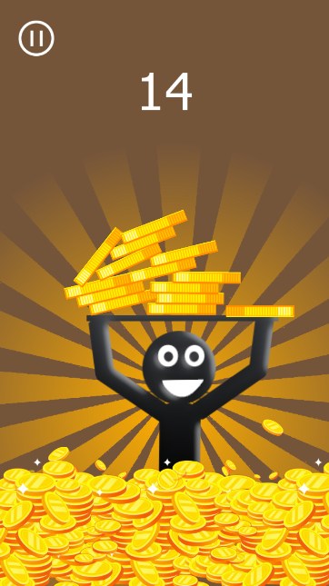火柴人黄金矿工
