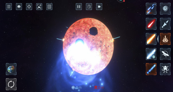 模拟破坏星球