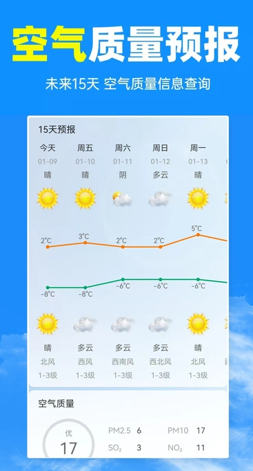 天气预报及时报