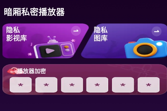 暗厢私密播放器