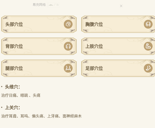 经络穴位图释