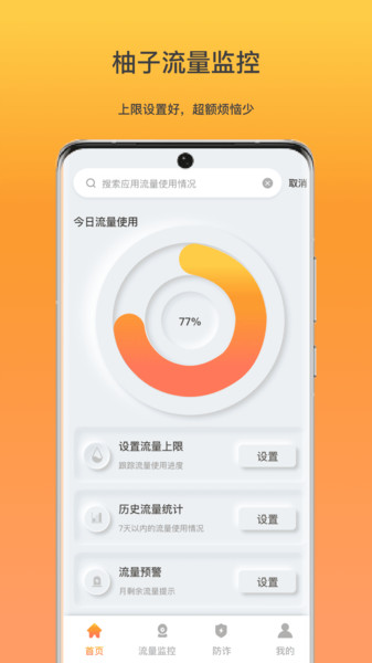 柚子流量监控