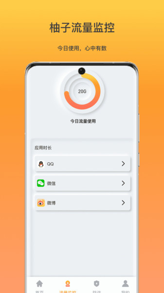 柚子流量监控