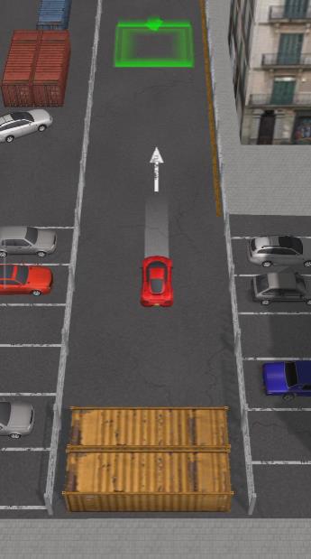 真实驾驶车辆和停车