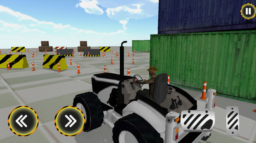 重型JCB停车模拟器
