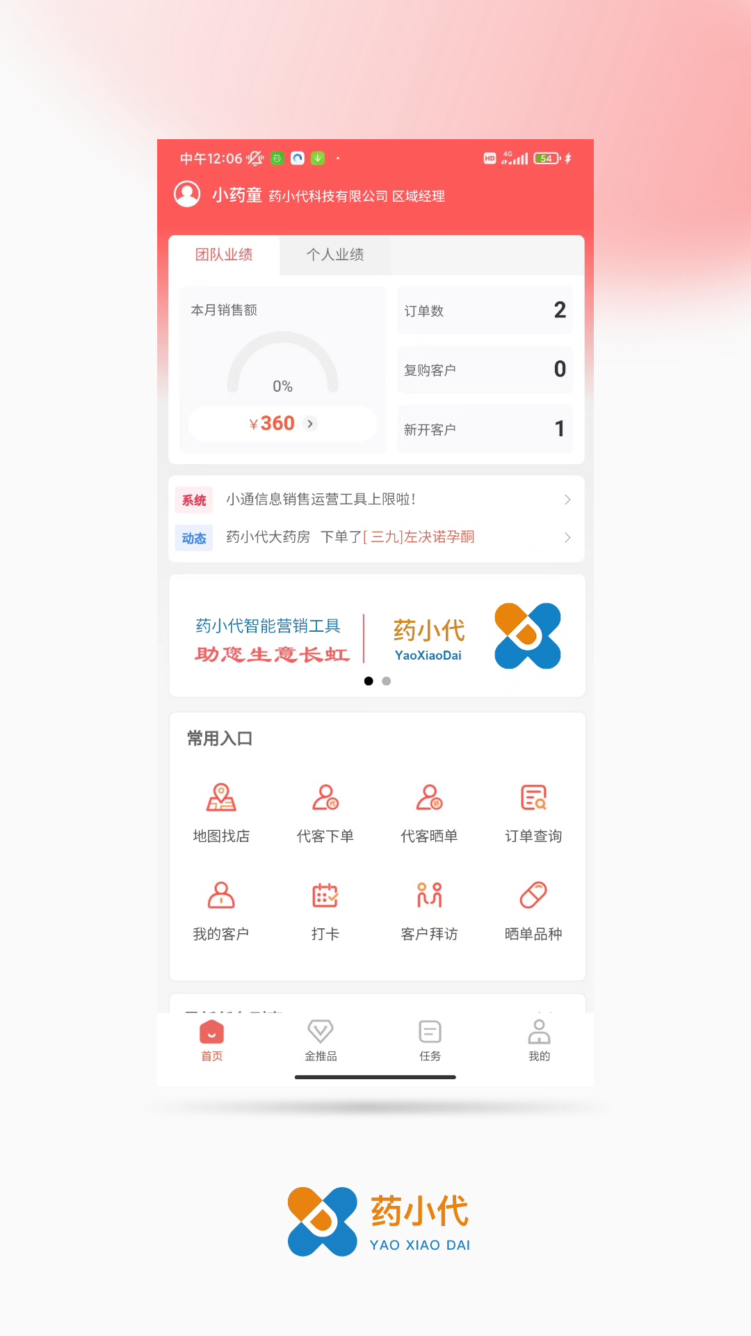药小代