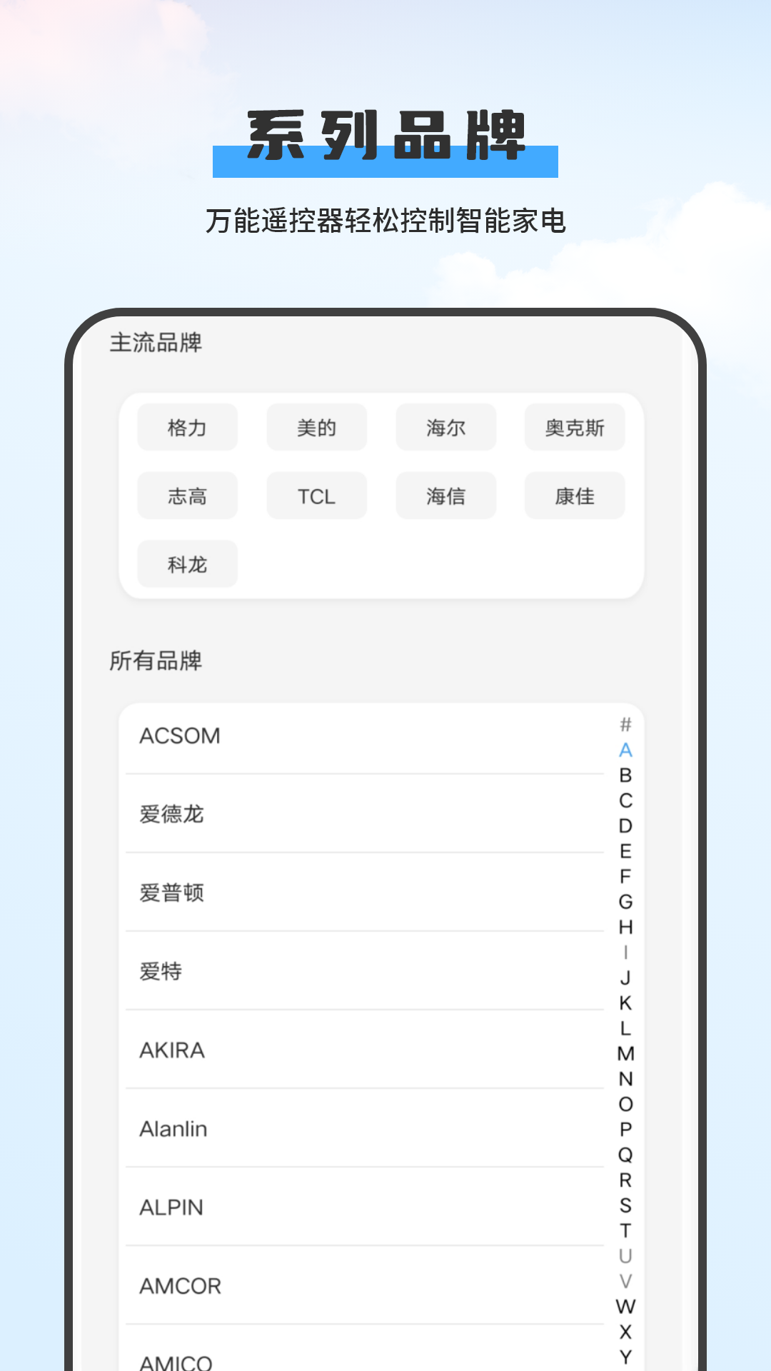 空调遥控器美