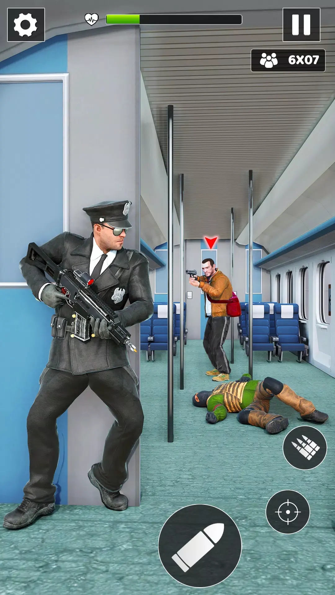 拯救警察射击
