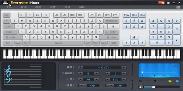 模拟钢琴演奏游戏