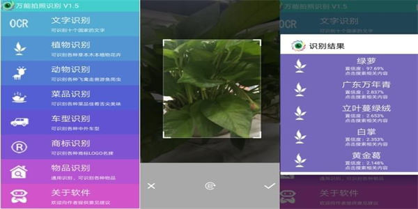 一键识别物品的软件