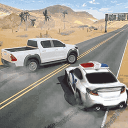 警车追踪模拟