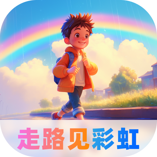 走路见彩虹