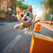 猫咪路上的逃生之旅