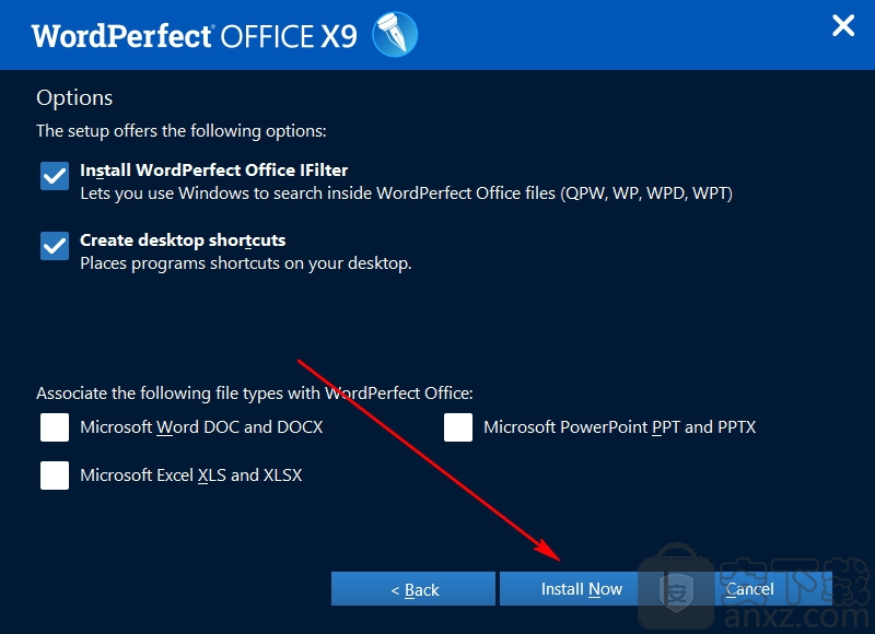 wordperfect office x9