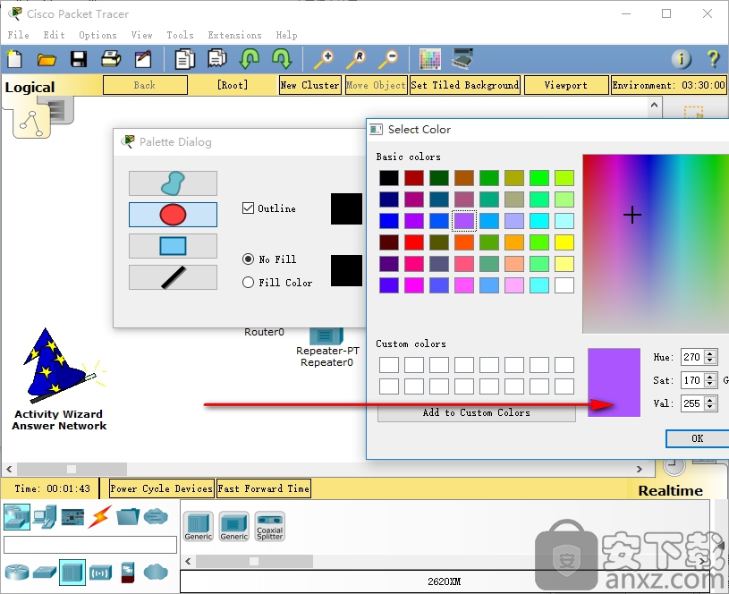 Cisco Packet Tracer(思科模拟器)