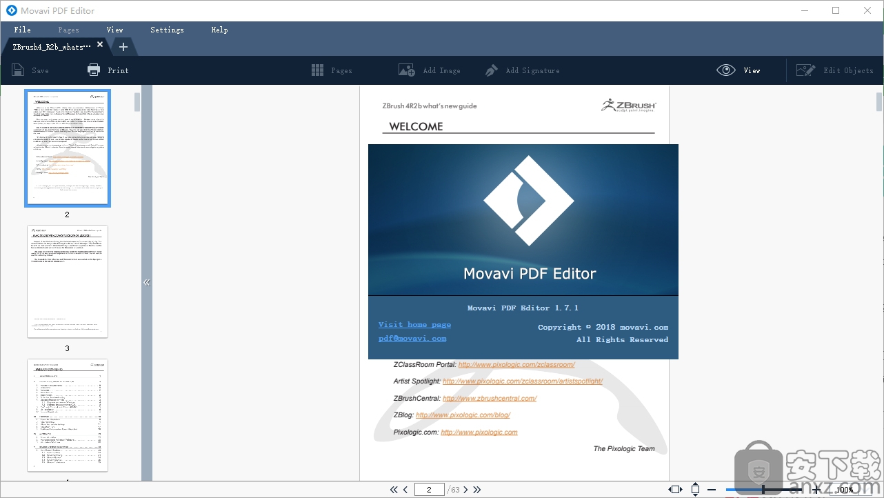 Movavi PDF Editor(PDF编辑器)