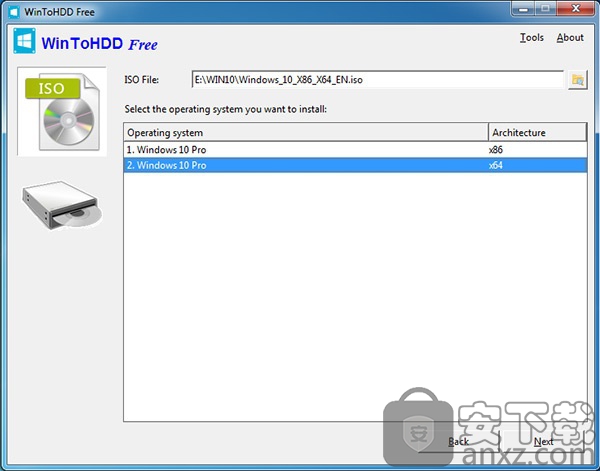 系统部署工具 WinToHDD