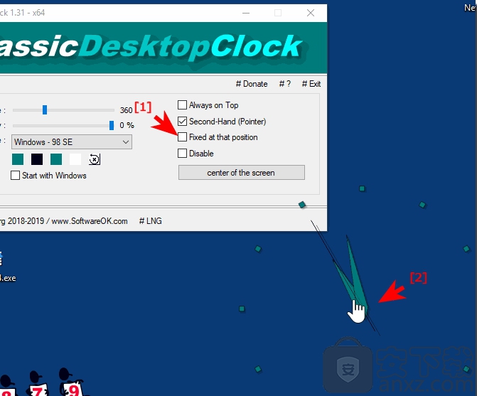 ClassicDesktopClock 4.41 free